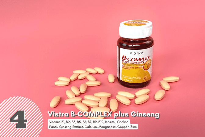 รีวิว VISTRA B-COMPLEX PLUS GINSENG