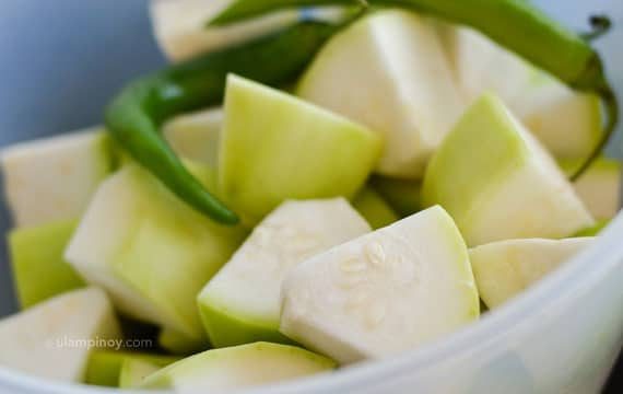 เนื้อผลน้ำเต้า