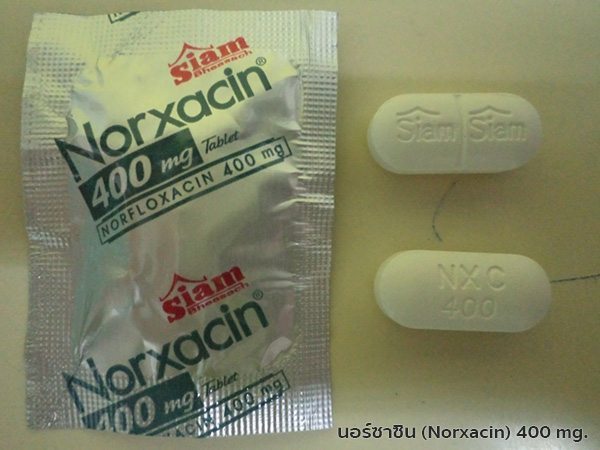 นอร ฟล อกซาซ น Norfloxacin สรรพค ณ ว ธ ใช ผลข างเค ยง ฯลฯ