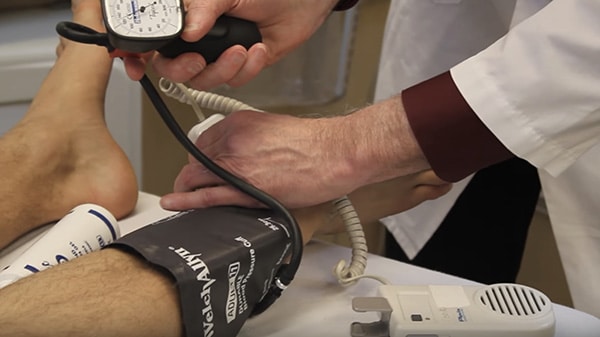 การตรวจ Ankle Brachial Index