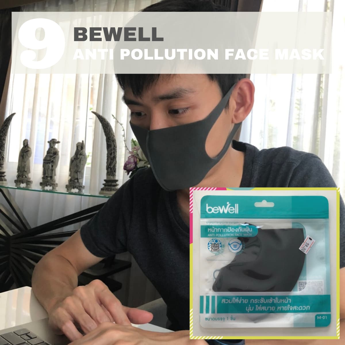 bewell Anti Pollution Face Mask