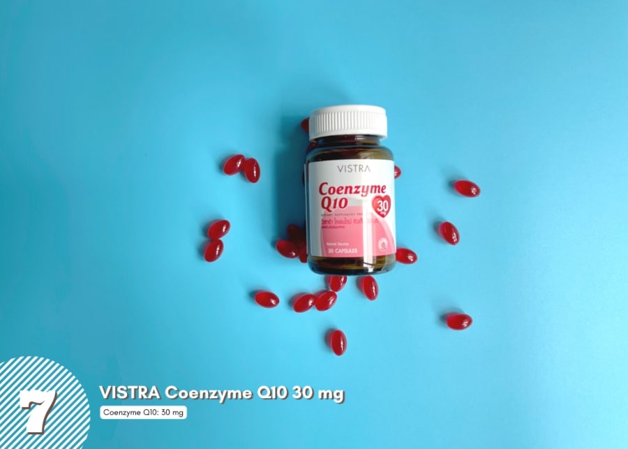 รีวิววิสทร้า โคเอนไซม์ คิวเท็น 30 มก. (VISTRA Coenzyme Q10 30 mg) ผลิตภัณฑ์เสริมอาหารแบรนด์ไทยที่หลายคนคุ้นเคย