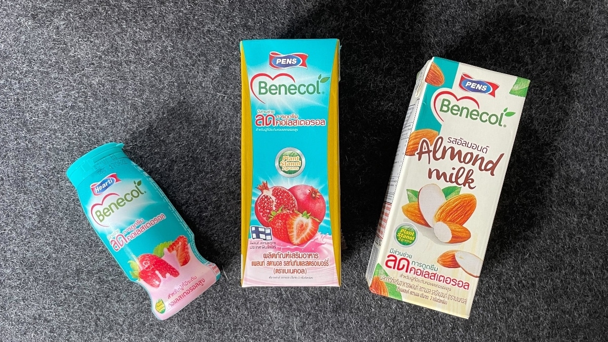 เบเนคอล (Benecol) ผลิตภัณฑ์เสริมอาหารที่มีส่วนผสมของสารแพลนท์ สตานอล (Plant Stanol)